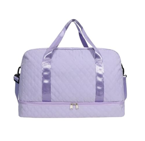 Reise Kleidersack Reisetasche Weekender-Taschen Für Damen, Reisetasche, Großes Fassungsvermögen, Übernachtungstasche, Schuhfach Handgepäck-Kleidersack Kleidersäcke für Reisen ( Color : D , Size : 52*2 von BODHIS