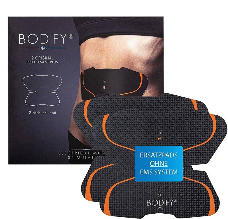 BODIFY EMS-Bauchmuskeltrainer - Original Ersatz-Pads 2er-Set (Ohne Controller) für EMS Bauchtrainer, (4-tlg) von BODIFY