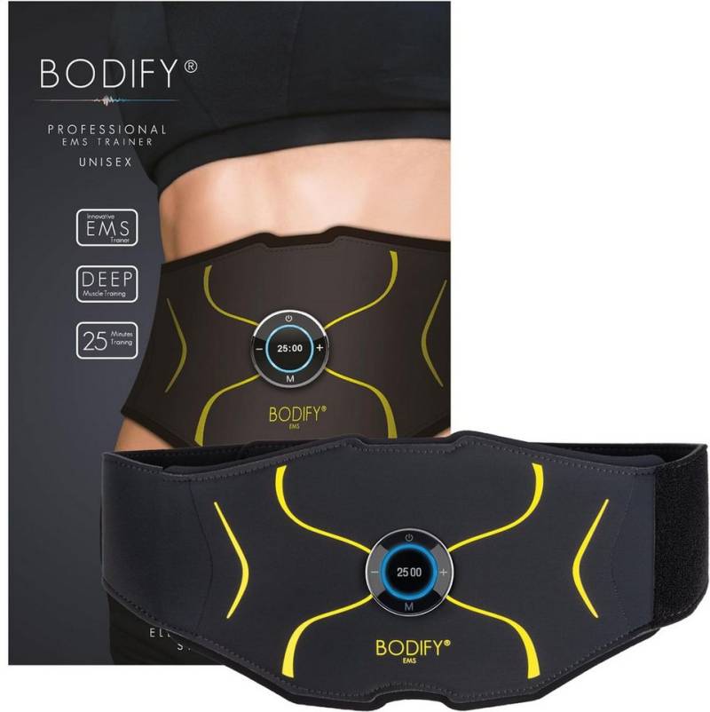BODIFY EMS-Bauchmuskeltrainer Max - EMS Trainer - Gezielte Stimulation der Bauch Muskulatur BODIFY EMS-Bauchmuskeltrainer Max - EMS Trainer - Gezielte Stimulation der Bauch Muskulatur von BODIFY