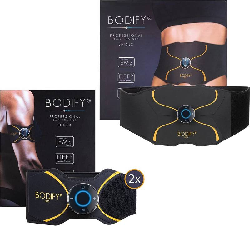 BODIFY EMS-Gerät - 3in1 EMS Ganzkörper Set Pro - Gezielte Stimulation der Muskulatur BODIFY EMS-Gerät - 3in1 EMS Ganzkörper Set Pro - Gezielte Stimulation der Muskulatur von BODIFY