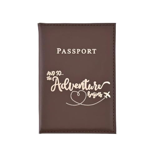 BODOBTF Reisepasshülle für Damen und Herren, Leder, niedlich, Kartenhalter, rose, Einheitsgröße von BODOBTF