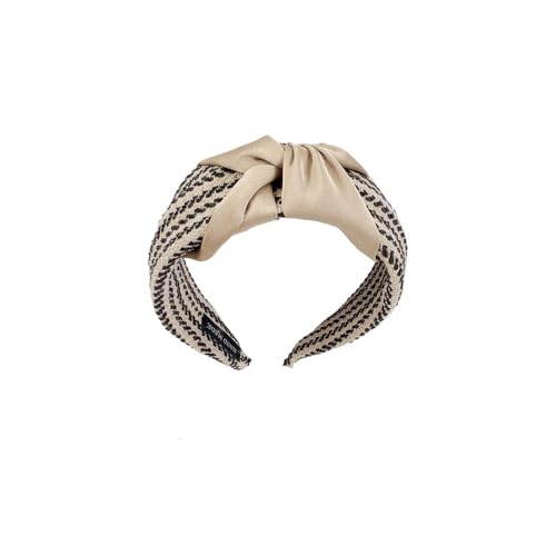Geflochtene Haarbänder, hochwertige kleine duftende Wind-Haarnadel, süßes Temperament-Stirnband (Khaki) von BODOBTF