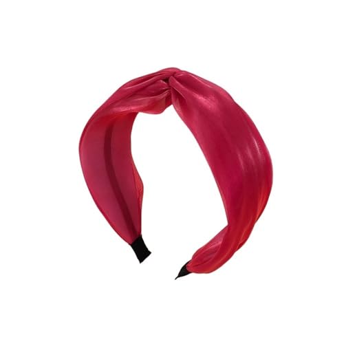 Geflochtene Haarbänder, hochwertige kleine duftende Wind-Haarnadel, süßes Temperament-Stirnband (weinrot) von BODOBTF