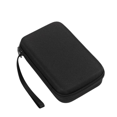 Große Kapazität Reise Elektronik Zubehör Organizer Tablet Festplatte Kabel Tragbare Aufbewahrungstasche EVA Duricrust Airbag, Schwarz , *10 von BODOBTF