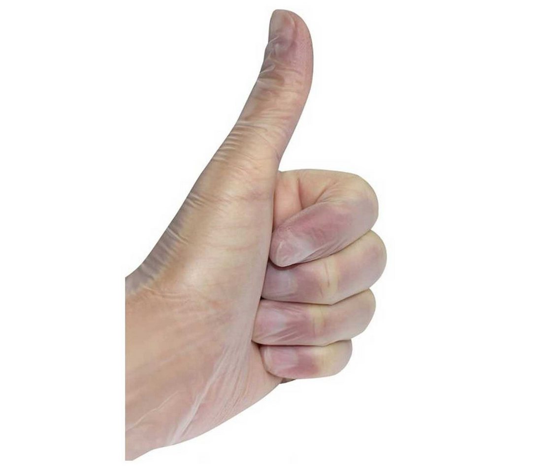 BODY PRODUCTS Relax Pharma und Kosmetik GmbH Einweghandschuhe Einmalhandschuhe Vinyl - M (100-St) von BODY PRODUCTS Relax Pharma und Kosmetik GmbH