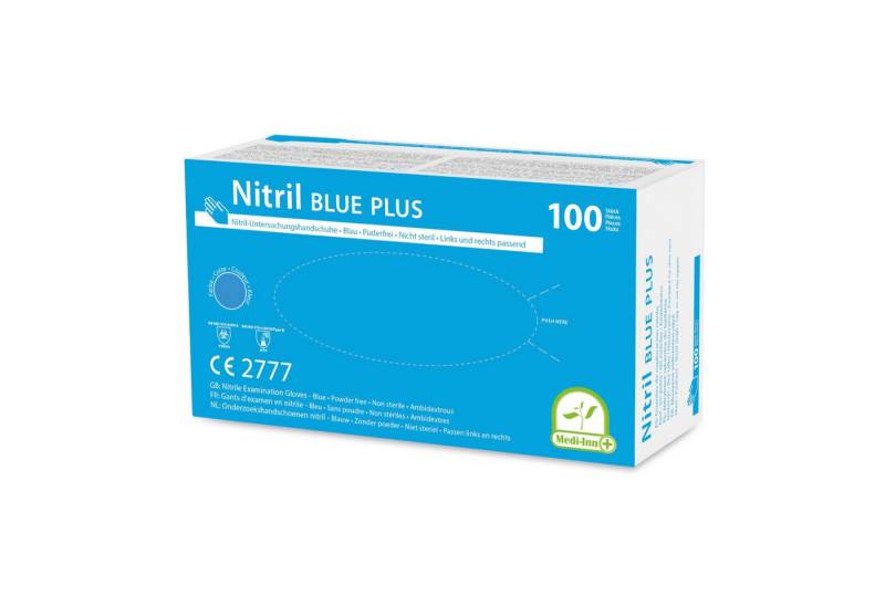 BODY PRODUCTS Relax Pharma und Kosmetik GmbH Einweghandschuhe Handschuhe Nitril Blue Plus - M von BODY PRODUCTS Relax Pharma und Kosmetik GmbH