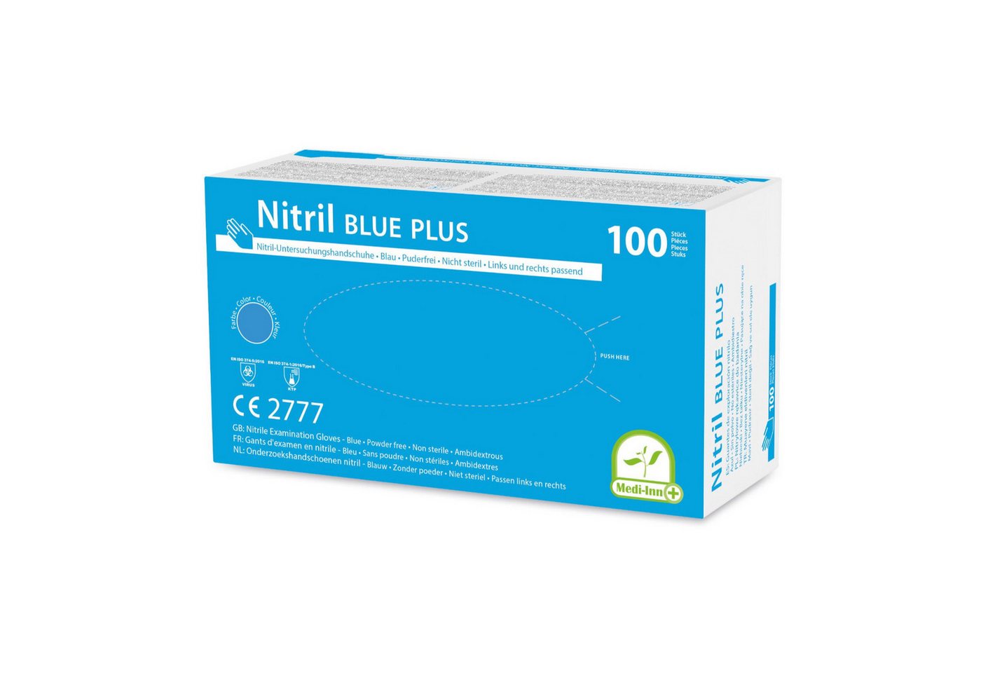 BODY PRODUCTS Relax Pharma und Kosmetik GmbH Einweghandschuhe Handschuhe Nitril Blue Plus - XL von BODY PRODUCTS Relax Pharma und Kosmetik GmbH