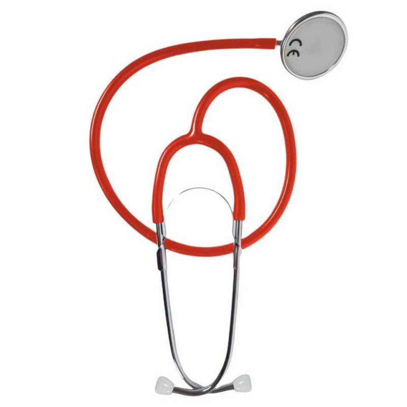 BODY PRODUCTS Relax Pharma und Kosmetik GmbH Stethoskop Stethoskop einfach - Rot von BODY PRODUCTS Relax Pharma und Kosmetik GmbH