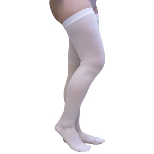 Medical Compression Stockings for Women and Men Klasse 1 - 18-23 mmHg Kompressionsstrümpfe damen Thrombosestrümpfe (XL) von BODYPERFECT