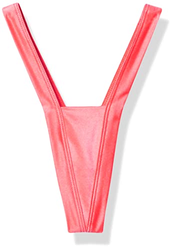 BODYZONE Damen String mit Herz-rücken Kleid, Korallenrot, Einheitsgröße von BODYZONE