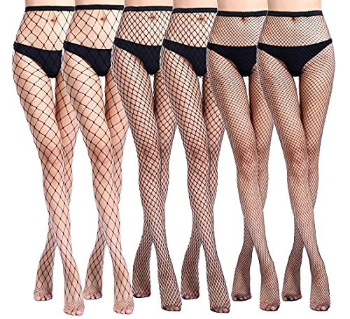 BOELLRUNO 6 Paar Schwarz Netzstrumpfhose netz damen Netzstrümpfe Netz Schwarz MeshStrumpfhose Netz Strumpfhose Fischnetz Strumpfhosen Socken Strumpf für Frauen BOELLRUNO 6 Paar Schwarz Netzstrumpfhose netz damen Netzstrümpfe Netz Schwarz MeshStrumpfhose Netz Strumpfhose Fischnetz Strumpfhosen Socken Strumpf für Frauen von BOELLRUNO