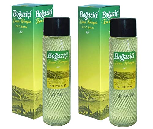 Bogazici Kolonya 80° 2X 200ml Lemon EAU de Cologne von BOGAZICI