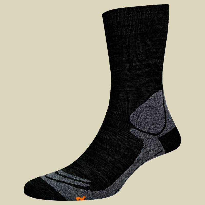 BOGG Trekking Socke Coolmax 2er 47-49 schwarz - black von BOGG