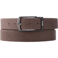 BOGGI MILANO Herren Gürtel braun Glattleder von BOGGI MILANO
