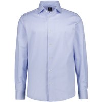 BOGGI MILANO Herren Hemd blau gestreift von BOGGI MILANO