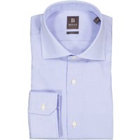 BOGGI MILANO Herren Hemd blau gestreift Slim Fit von BOGGI MILANO