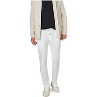 BOGGI MILANO Herren Bundfaltenhose weiß von BOGGI MILANO