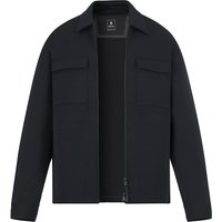 BOGGI MILANO Herren Overshirt schwarz unifarben von BOGGI MILANO