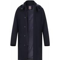 BOGGI MILANO Herren Mantel blau unifarben von BOGGI MILANO