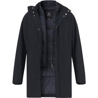 BOGGI MILANO Herren Mantel blau unifarben von BOGGI MILANO