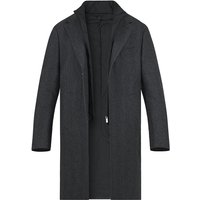 BOGGI MILANO Herren Mantel grau Fischgrat von BOGGI MILANO