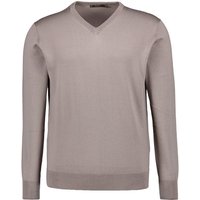 BOGGI MILANO Herren Pullover beige unifarben von BOGGI MILANO