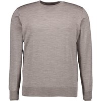 BOGGI MILANO Herren Pullover beige unifarben von BOGGI MILANO
