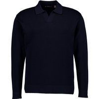 BOGGI MILANO Herren Pullover blau unifarben von BOGGI MILANO