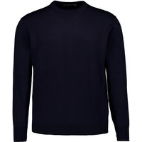 BOGGI MILANO Herren Pullover blau unifarben von BOGGI MILANO