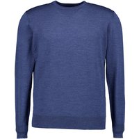BOGGI MILANO Herren Pullover blau unifarben von BOGGI MILANO