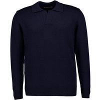 BOGGI MILANO Herren Pullover blau unifarben von BOGGI MILANO