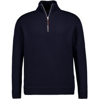 BOGGI MILANO Herren Pullover blau unifarben von BOGGI MILANO