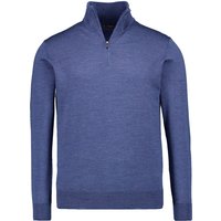 BOGGI MILANO Herren Pullover blau unifarben von BOGGI MILANO