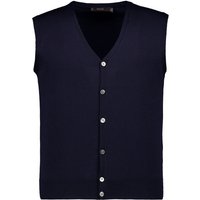 BOGGI MILANO Herren Pullover blau unifarben von BOGGI MILANO