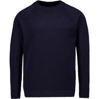 BOGGI MILANO Herren Pullover blau unifarben von BOGGI MILANO