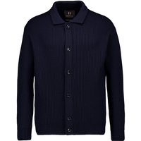 BOGGI MILANO Herren Cardigan blau unifarben BOGGI MILANO Herren Cardigan blau unifarben von BOGGI MILANO
