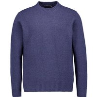 BOGGI MILANO Herren Pullover blau unifarben von BOGGI MILANO
