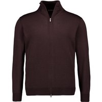 BOGGI MILANO Herren Pullover braun unifarben von BOGGI MILANO