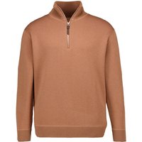 BOGGI MILANO Herren Pullover braun unifarben von BOGGI MILANO