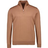 BOGGI MILANO Herren Pullover braun unifarben von BOGGI MILANO