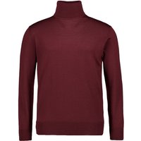 BOGGI MILANO Herren Pullover rot unifarben von BOGGI MILANO