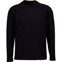 BOGGI MILANO Herren Pullover schwarz unifarben von BOGGI MILANO