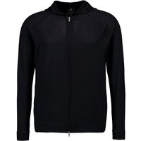 BOGGI MILANO Herren Pullover schwarz unifarben von BOGGI MILANO