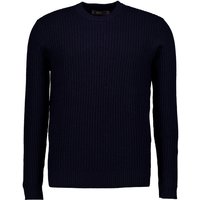 BOGGI MILANO Herren Pullover blau unifarben von BOGGI MILANO