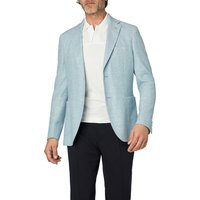 BOGGI MILANO Herren Sakko blau meliert Slim Fit von BOGGI MILANO
