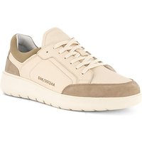 BOGGI MILANO Herren Sneaker beige Glattleder von BOGGI MILANO