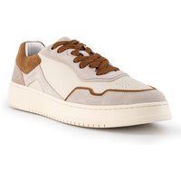 BOGGI MILANO Herren Sneaker beige Glattleder von BOGGI MILANO