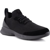 BOGGI MILANO Herren Sneaker schwarz Velours von BOGGI MILANO