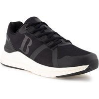 BOGGI MILANO Herren Sneaker schwarz Textil & Canvas von BOGGI MILANO