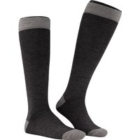 BOGGI MILANO Herren Socken grau Baumwolle & Mix unifarben von BOGGI MILANO